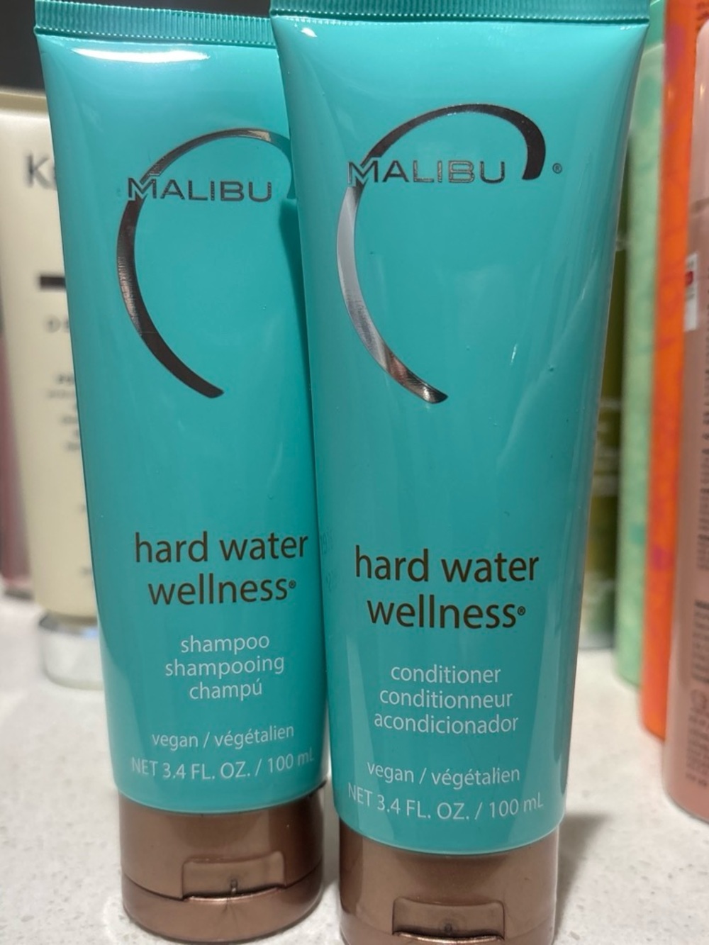 Malibu C Hard Water Wellness Shampoo & Conditioner - Turquoise